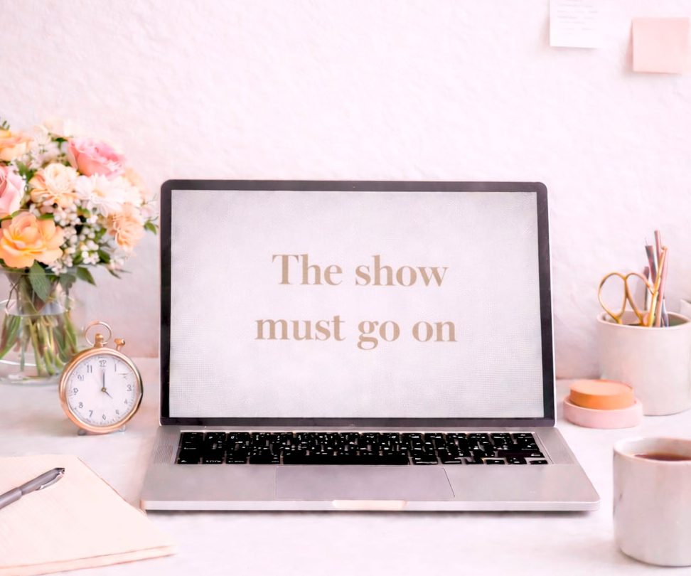 Die perfekte Startseite - the show must go on Am Ende der Startseite sollten Besucher nicht überlegen müssen, was sie tun können. Ein Abschluss bündelt die vorherigen Informationen.