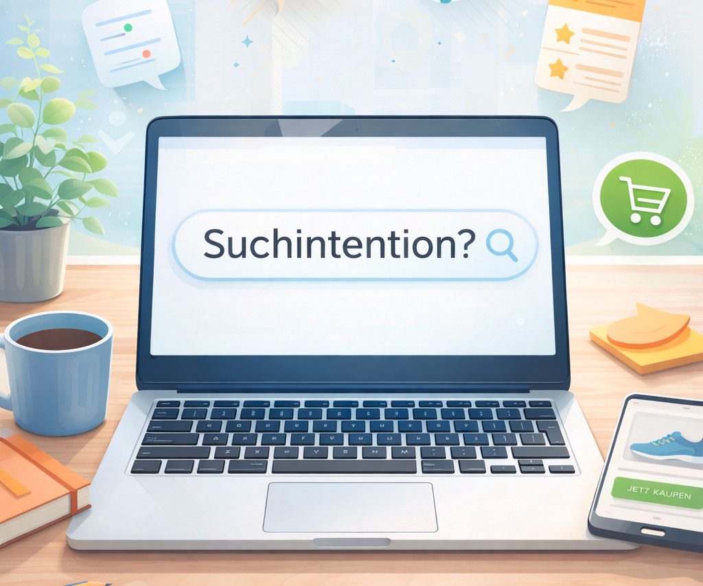 Wie finde ich die Suchintention heraus? Der zuverlässigste Weg ist: Keyword googeln & die Ergebnisse auf der SERP ansehen.